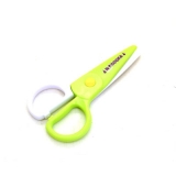 双色儿童剪刀 安全剪刀 塑料手工剪刀 直线 手工制工具----手工剪刀