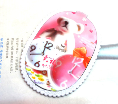 可爱卡通椭圆花边小镜（0...