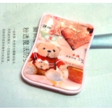 可爱卡通熊小镜带梳（013）