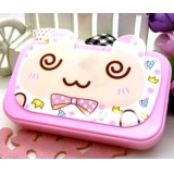 时尚创意迷糊兔新款镜子 化妆镜 便携 挂式 折叠镜子梳妆镜----611化妆工具盒镜子