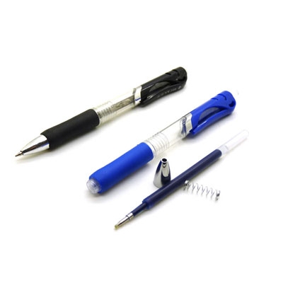 高档签字笔0.5mm 优质新型碳素笔墨 按动笔中性笔 按动水笔 -k35中性笔