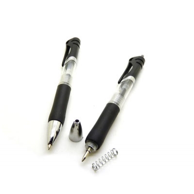 高档签字笔0.5mm 新型碳素笔墨 按动笔中性笔 按动水笔 -k35中性笔