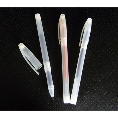 特价 细钢珠水笔 中性笔  学生用品 -3支装白杆笔2蓝1