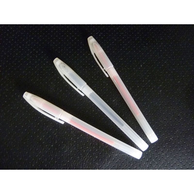 特价 细钢珠水笔 中性笔  学生用品 -3支装白杆笔2红1