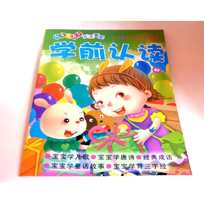 早教书本 儿童识图教材书籍 启蒙图书 幼儿学前识字系列---学前认读
