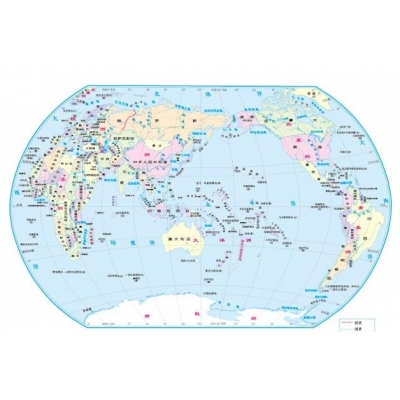 学习专用世界地图（大）