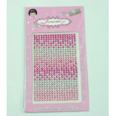 平版糖果色水钻手机贴