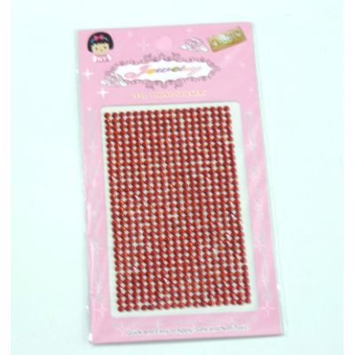 平版糖果色水钻手机贴