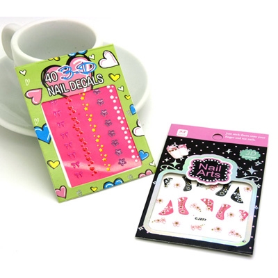 美甲工具 指甲贴纸 美甲贴纸 3D贴花指甲贴 美甲饰品 高档指甲贴