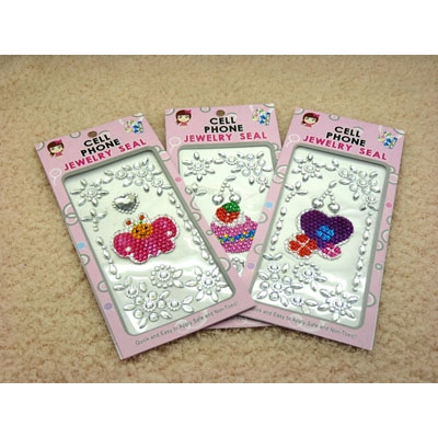 卡通情侣iphone4手机壳水钻手机壳贴钻材料包饰品手机蝴蝶水钻贴-卡通水钻贴纸
