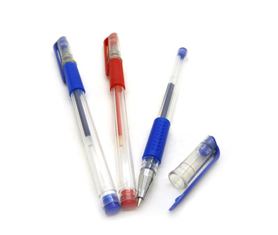 特价办公用笔3支装 精选0.5mm子弹中性笔大欧标笔 签字笔 -特等三个大欧标