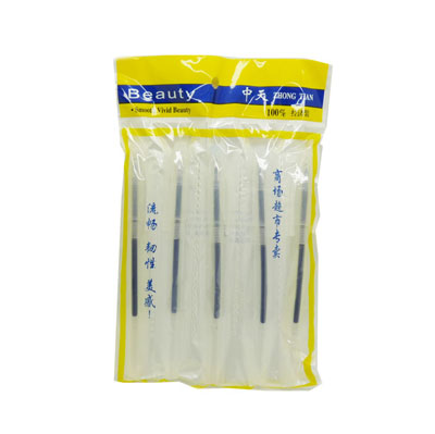 特价 细钢珠水笔 中性笔  学生用品 -5支装白杆笔5支黑