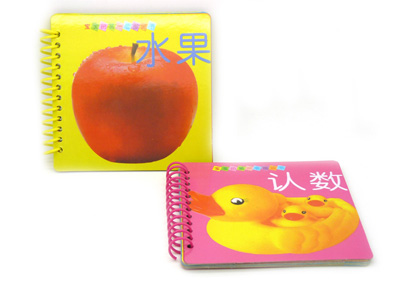 撕不烂翻翻书 宝宝唐诗儿歌图书早教书 超级加厚卡片线圈书 -宝宝第一本圈圈书