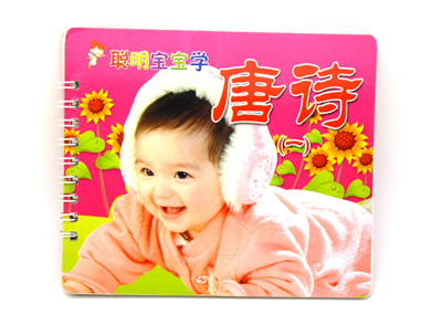 书卡两用 认物水果蔬菜唐诗拼音儿歌宝宝早教识字 -聪明宝宝学（线圈）