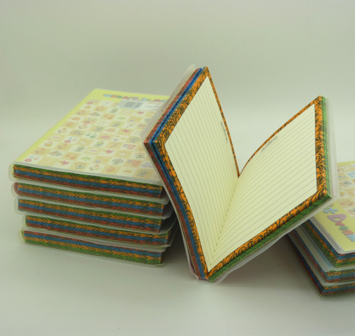 学生笔记本 办公本 记事本文格本 64k胶套本 WG 64782	