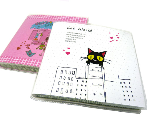 雪宁文具 创意胶套本 可爱卡通 日记本子厚 XN-582