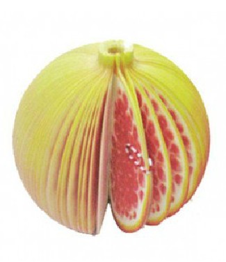 地球最低价创意个性文教 大号日本进口道林纸水果便签纸/便签条/便签本-石榴等多款混搭