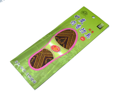 竹炭药香防臭脚垫鞋垫588