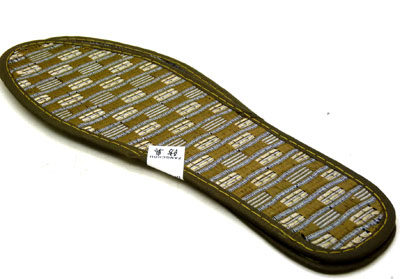 亚麻除臭鞋垫 竹碳增高鞋垫 防汗吸汗吸湿鞋垫 透气抗菌鞋垫----1034竹炭亚麻鞋垫