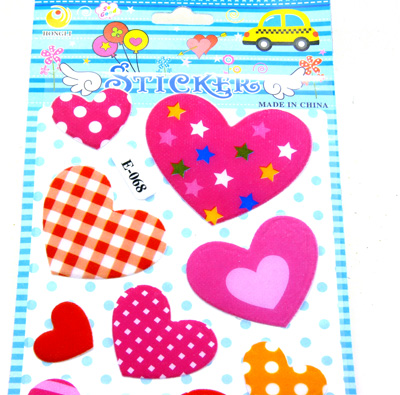 超大号 愤怒小鸟儿童贴纸 卡通 立体 泡泡贴 背景墙 儿童房贴