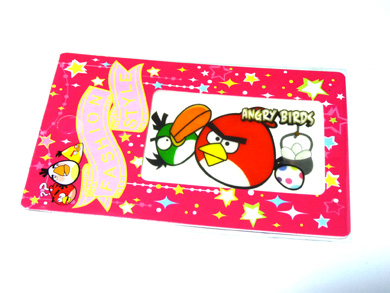 卡通可爱版愤怒小鸟手机贴