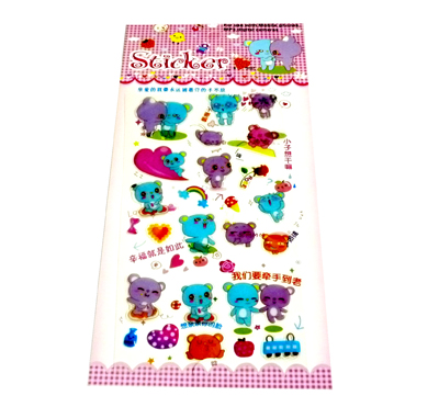 卡通可爱泡泡贴/表情贴/装饰贴/手机贴