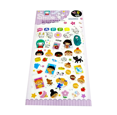 卡通可爱泡泡贴/表情贴/装饰贴/手机贴