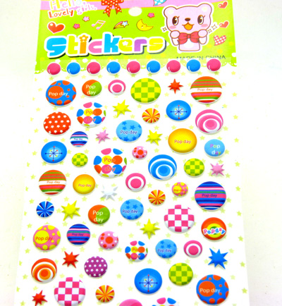 卡通可爱泡泡贴/表情贴/装饰贴/手机贴