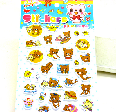 卡通可爱泡泡贴/表情贴/装饰贴/手机贴