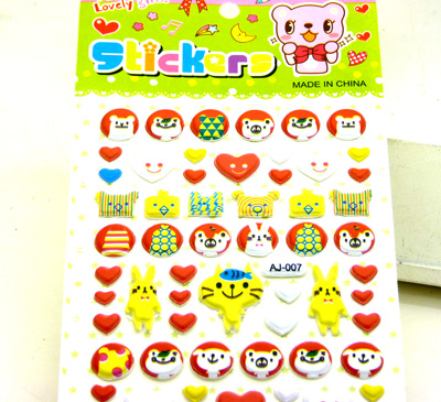 卡通可爱泡泡贴/表情贴/装饰贴/手机贴