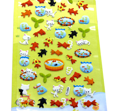 卡通可爱泡泡贴/表情贴/装饰贴/手机贴