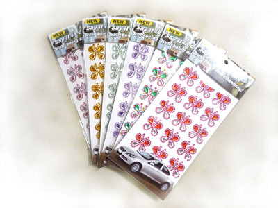 蝴蝶钻贴 水晶贴钻 手机美容立体装饰贴钻 独立背胶-----1-5