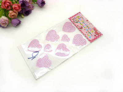 超闪汽车钻贴车贴心型水钻石贴水晶贴装饰用品个性改装内饰-----1-6