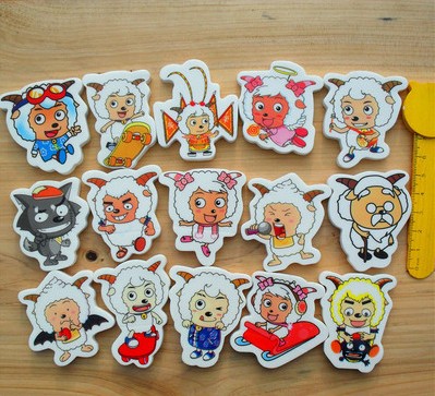 学习用品 超大号 创意橡皮 卡通橡皮(单枚装) 喜洋洋橡皮