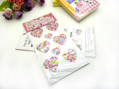 超闪汽车钻贴车贴心型水钻石贴水晶贴装饰用品个性改装内饰-----1-6