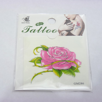 个性保色纹身贴