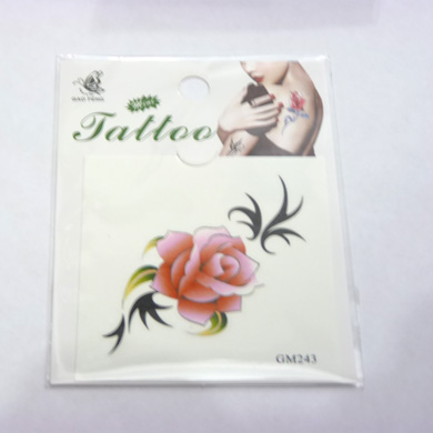 个性保色纹身贴