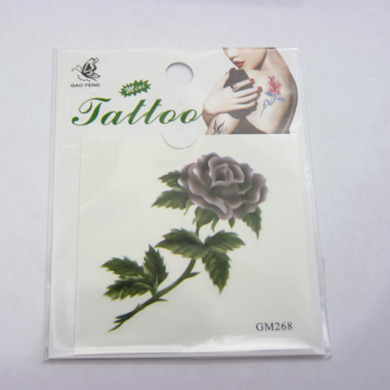 个性保色纹身贴