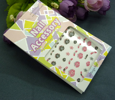 美甲工具 指甲贴纸 美甲贴纸 3D贴花指甲贴 美甲饰品 高档指甲贴