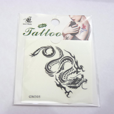 玫瑰性感保色纹身贴