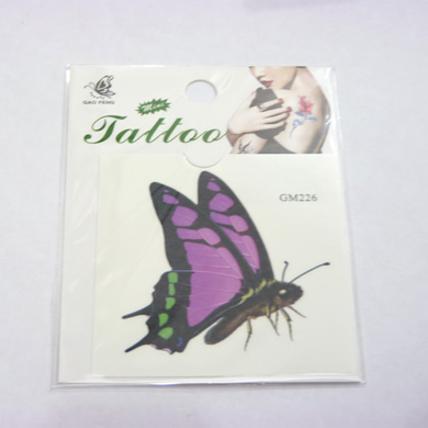蝴蝶性感保色纹身贴