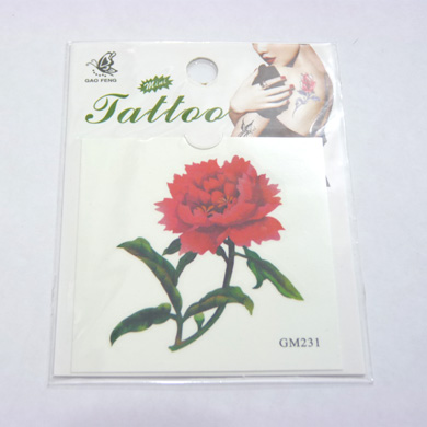 玫瑰性感保色纹身贴