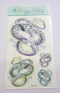 玫瑰性感保色纹身贴