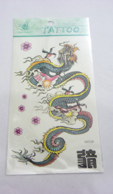 玫瑰性感保色纹身贴