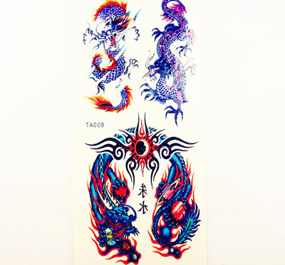 新款保色纹身贴	