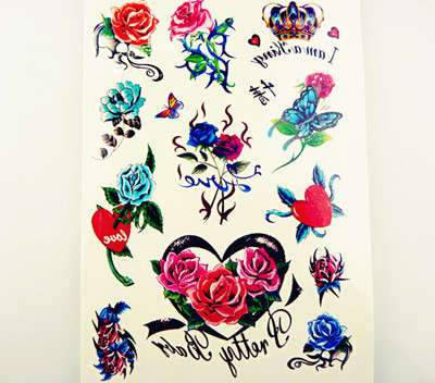 特别设计炫彩纹身贴(小)