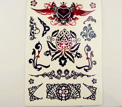 新款保色蝴蝶纹身贴（大）