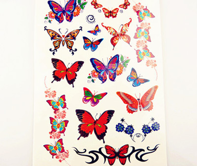 新款保色创意个性纹身贴（大）