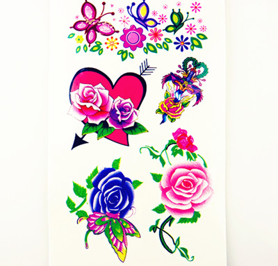 特别设计个性炫彩纹身贴（中）