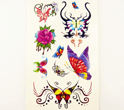 特别设计个性炫彩纹身贴（中）
